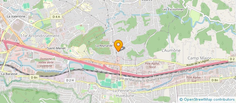 localisation de l'entreprise MAAM à MARSEILLE
