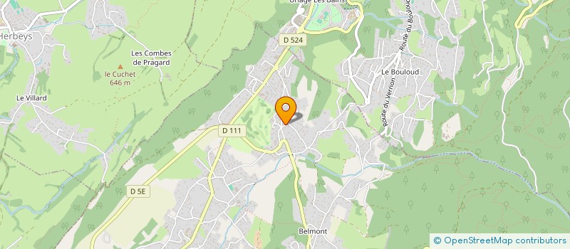 localisation de l'entreprise MAAM  VAULNAVEYS-LE-HAUT