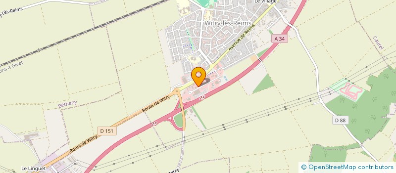 localisation de l'entreprise MAAM  WITRY-LES-REIMS