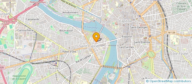 localisation de l'entreprise MAAM à TOULOUSE
