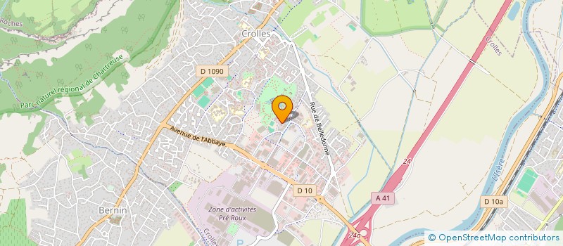 localisation de l'entreprise MAAM MOBILITE  CROLLES