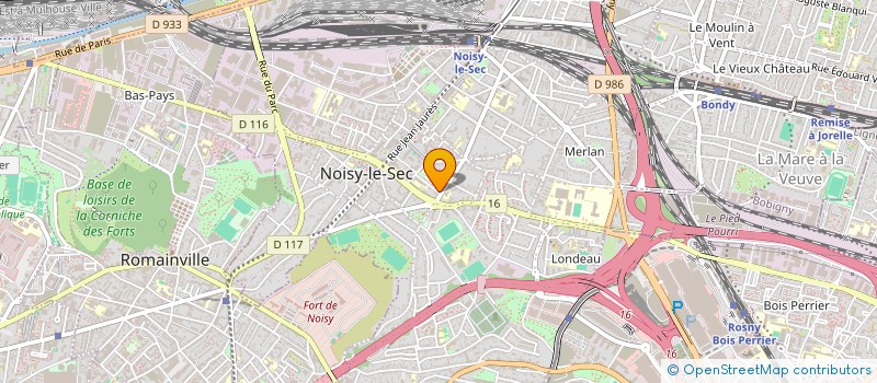localisation de l'entreprise MAAMAR à NOISY-LE-SEC