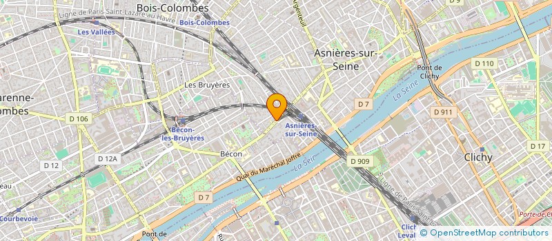 localisation de l'entreprise MAAMII  ASNIERES-SUR-SEINE