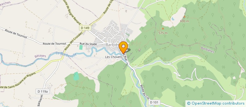 localisation de l'entreprise MAAMOTION à BARBIERES
