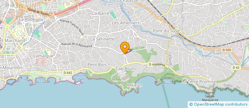 localisation de l'entreprise MAAN  TOULON