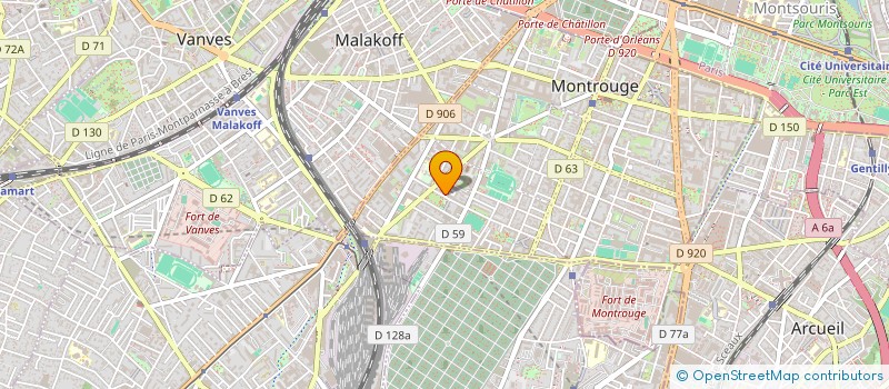 localisation de l'entreprise MAAN  MONTROUGE