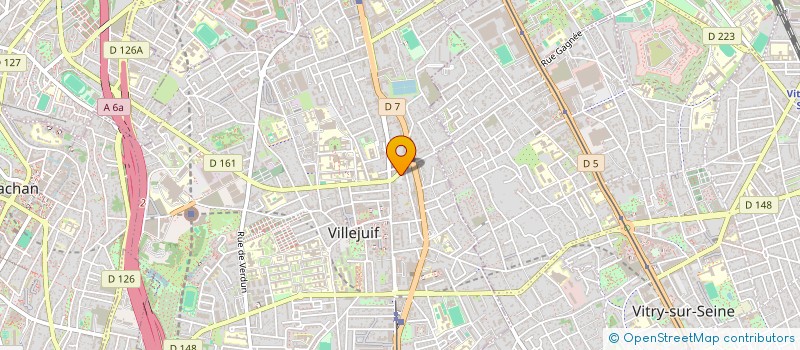 localisation de l'entreprise MAAN17 à VILLEJUIF