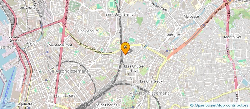 localisation de l'entreprise MAANA à MARSEILLE