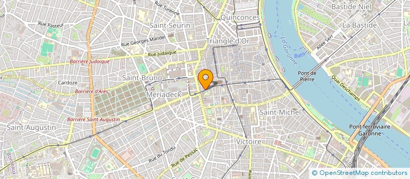 localisation de l'entreprise MAANA'INNOV CONSEIL à BORDEAUX