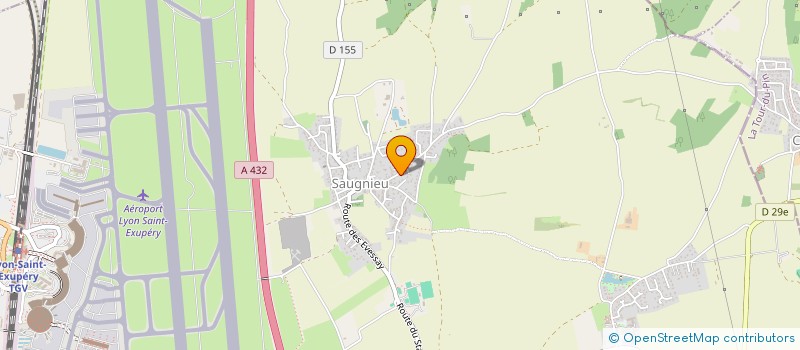 localisation de l'entreprise MAANAOUI COMPANY  COLOMBIER-SAUGNIEU