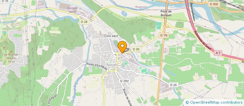 localisation de l'entreprise MAANMA  NOVES