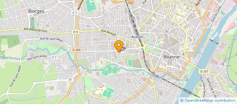 localisation de l'entreprise MAAO  CHARLIEU