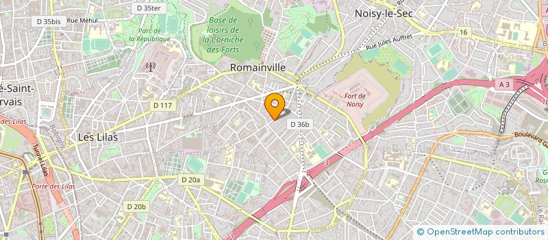 localisation de l'entreprise MAAPP à ROMAINVILLE