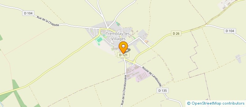 localisation de l'entreprise MAAQ IMMO à TREMBLAY-LES-VILLAGES