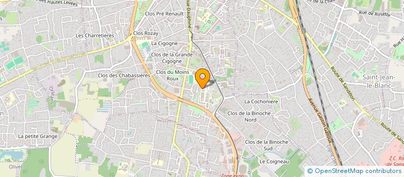 localisation de l'entreprise MAARAD à ORLEANS