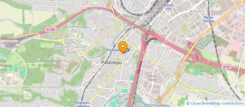 localisation de l'entreprise MAAREK REVEIL  PALAISEAU