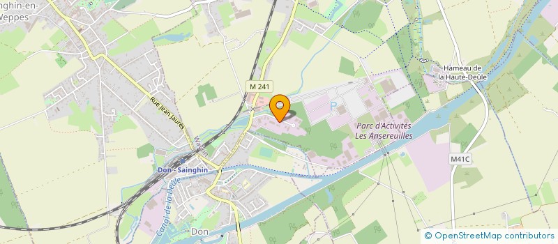 localisation de l'entreprise MAAS  WAVRIN