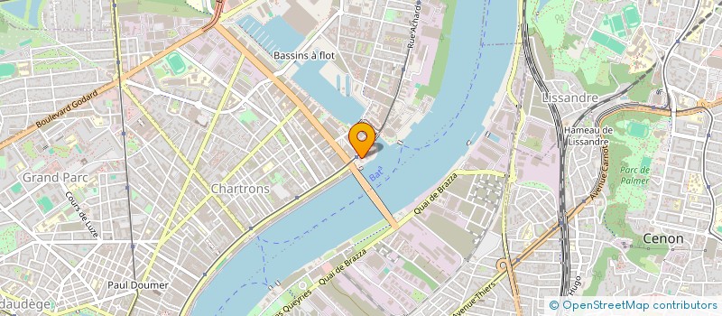 localisation de l'entreprise MAAS  BORDEAUX