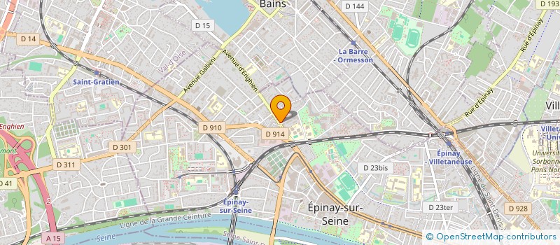 localisation de l'entreprise MAAS FORMATION  EPINAY-SUR-SEINE