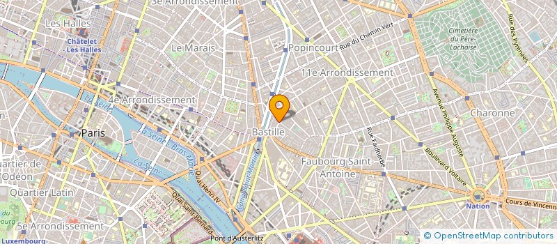 localisation de l'entreprise MAAS PRODUCTS  PARIS