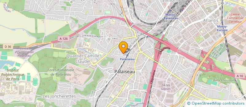 localisation de l'entreprise MAASIRNA  PALAISEAU