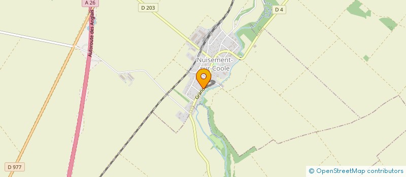 localisation de l'entreprise MAASSON  NUISEMENT-SUR-COOLE