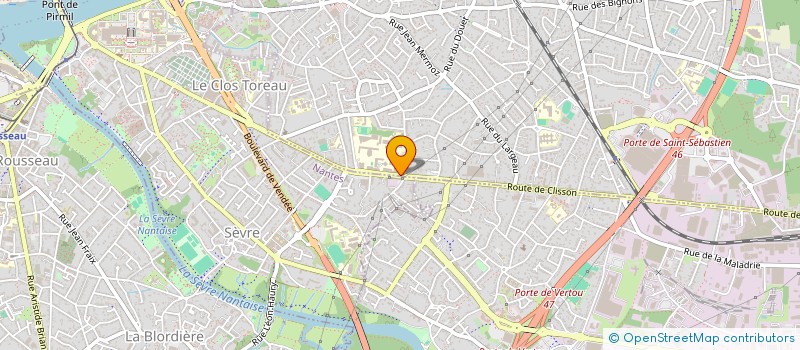 localisation de l'entreprise MAAT à SAINT-SEBASTIEN-SUR-LOIRE