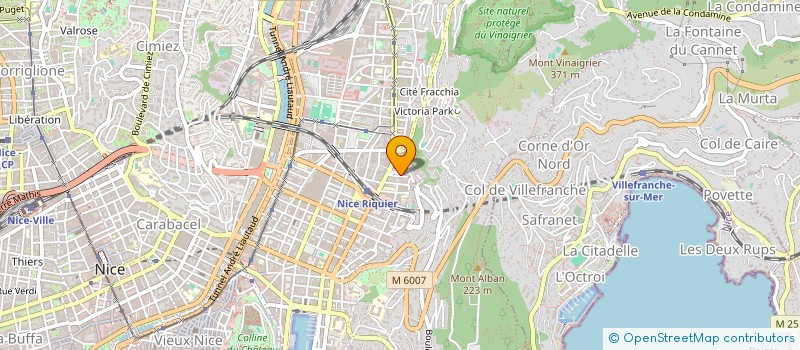 localisation de l'entreprise MAAT à NICE