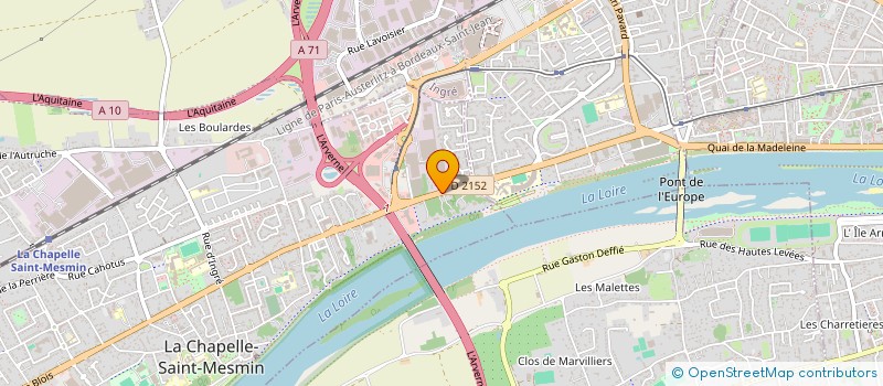 localisation de l'entreprise MAAT à LA CHAPELLE-SAINT-MESMIN