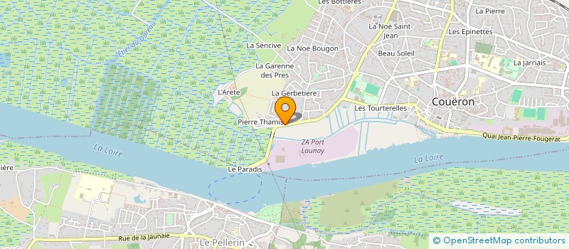 localisation de l'entreprise MAAT à COUERON