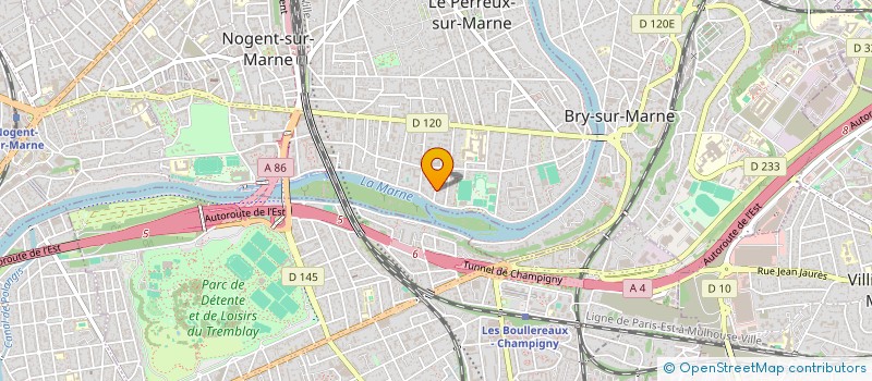 localisation de l'entreprise MAAT ADVISORY à LE PERREUX SUR MARNE