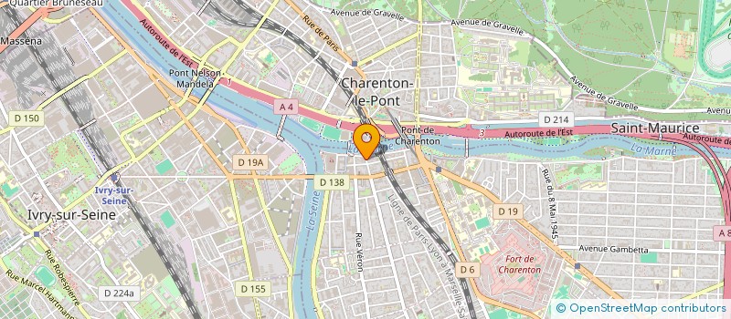 localisation de l'entreprise MAAT CONSTRUCTION à ALFORTVILLE