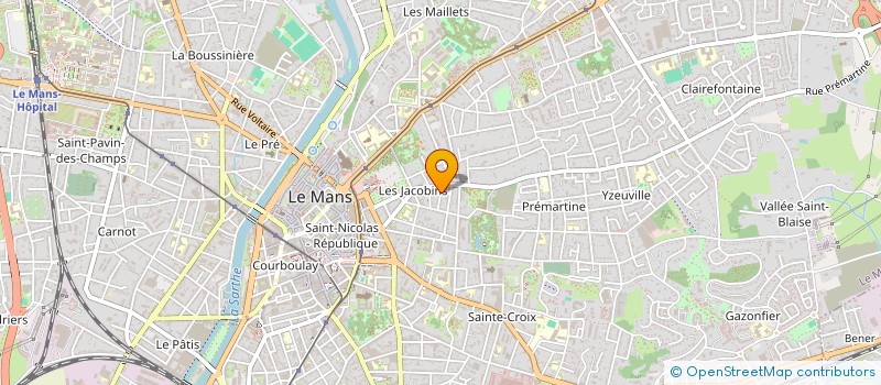 localisation de l'entreprise MAAT IMMO  LE MANS