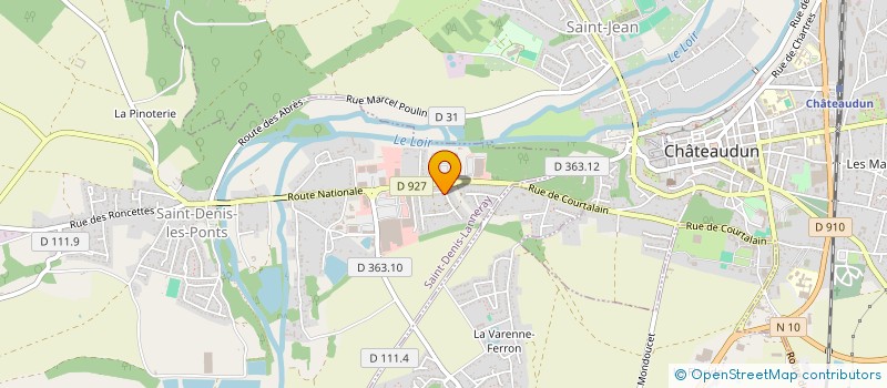 localisation de l'entreprise MAAT IMMO INVEST à SAINT-DENIS-LANNERAY