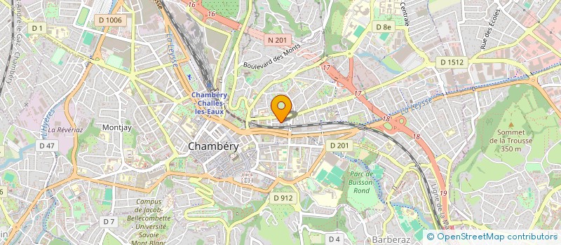 localisation de l'entreprise MAATEECS CONSULTING à CHAMBERY
