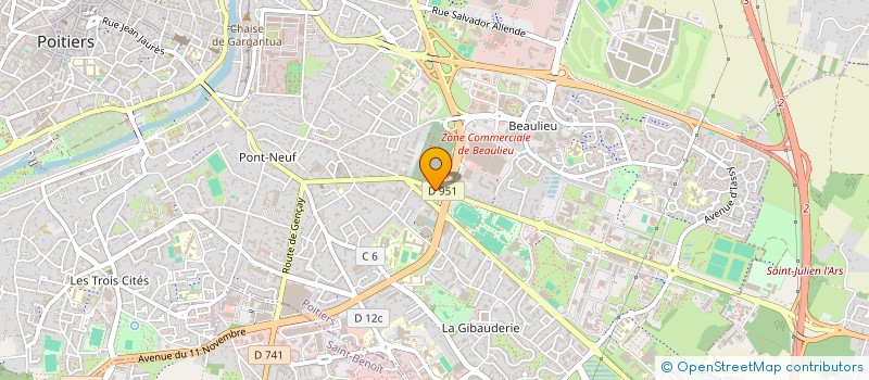 localisation de l'entreprise MAATI BARBER SHOP  POITIERS