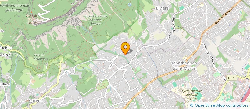 localisation de l'entreprise MAATIS  MEYLAN