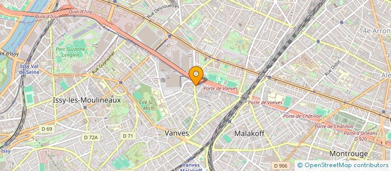 localisation de l'entreprise MAATKAS à VANVES