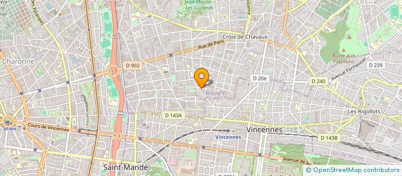 localisation de l'entreprise MAAUMA  VINCENNES