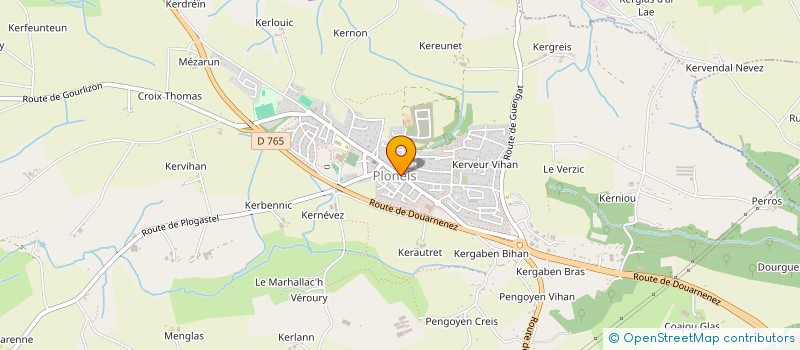 localisation de l'entreprise MAAX à QUIMPER