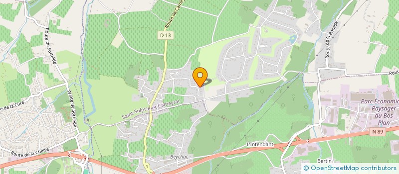 localisation de l'entreprise MAAX CAMEYRAC  SAINT-SULPICE-ET-CAMEYRAC