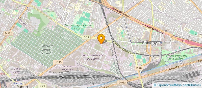 localisation de l'entreprise MAAYANE à BOBIGNY
