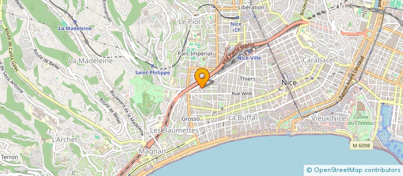 localisation de l'entreprise MAAYANE OR  NICE