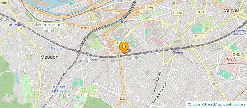 localisation de l'entreprise MAAYHAIR à CLAMART