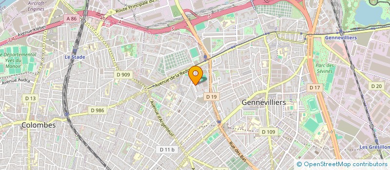 localisation de l'entreprise MAAZ ELEC à ASNIERES-SUR-SEINE
