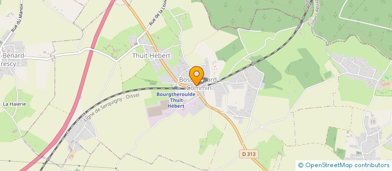 localisation de l'entreprise MAAZ MENUISERIE  GRAND BOURGTHEROULDE