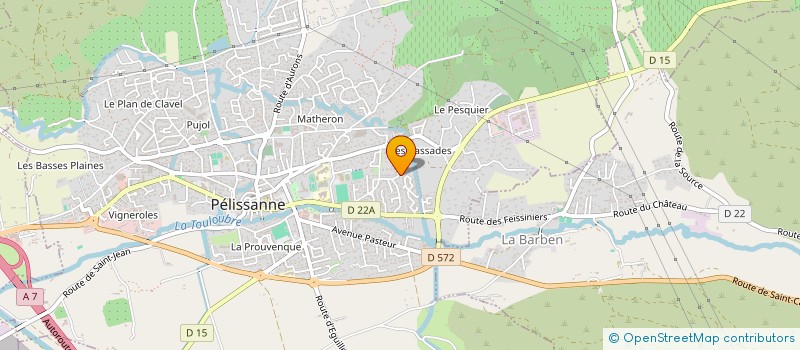 localisation de l'entreprise MAAZIZPRO PAIE  PELISSANNE