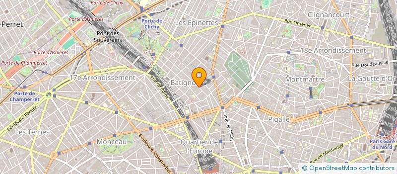 localisation de l'entreprise MAB  PARIS