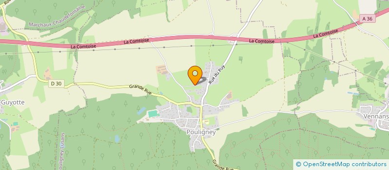 localisation de l'entreprise MAB  ROCHE-LEZ-BEAUPRE