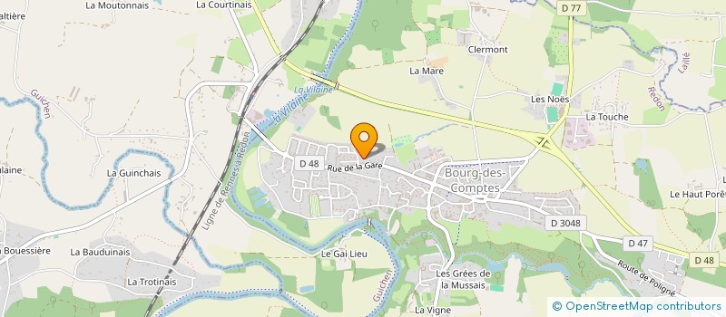 localisation de l'entreprise MAB  BOURG-DES-COMPTES